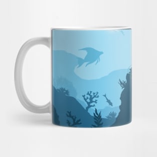 Underwater scape Mug